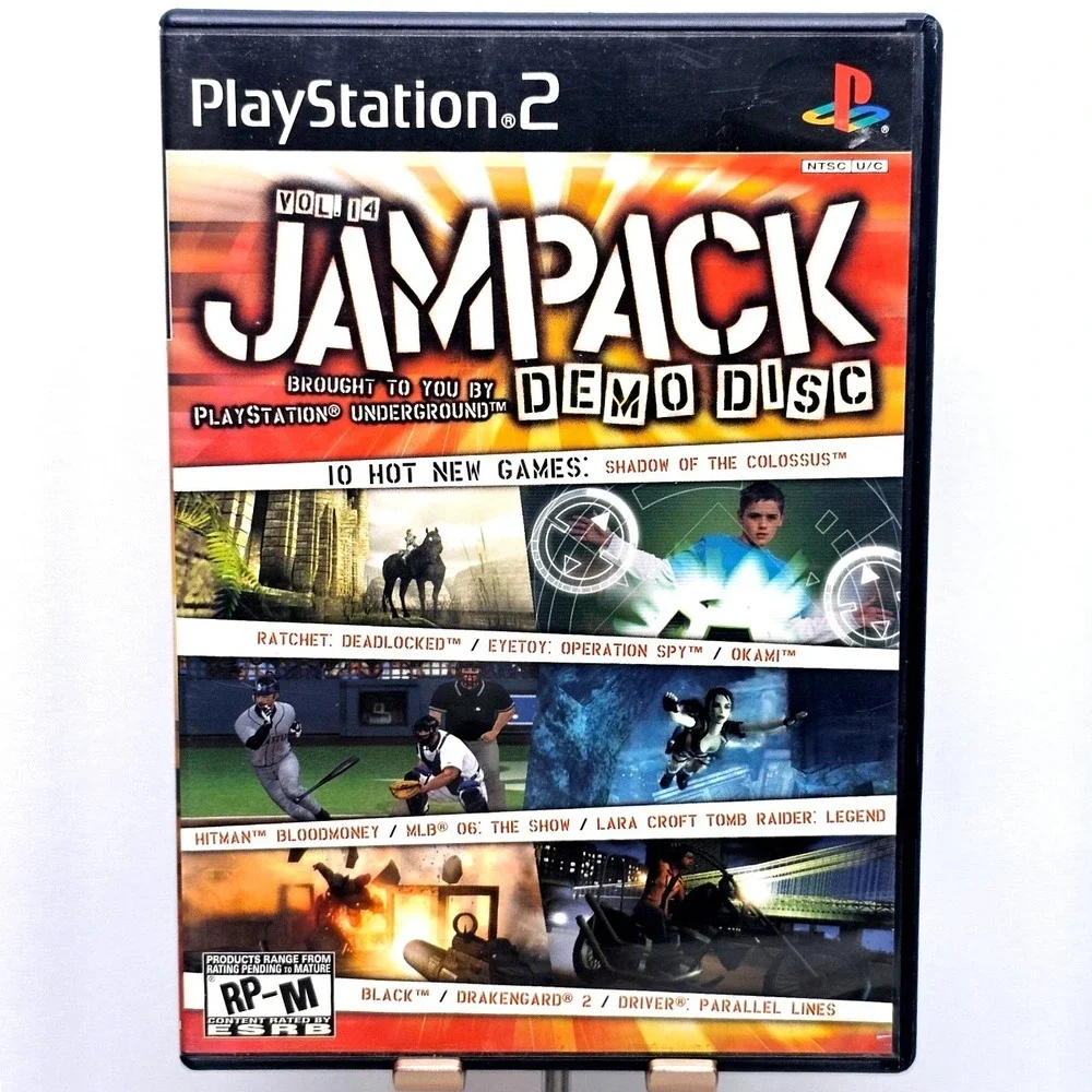 Sony PS2 Jampack Vol 14 Demo Disc PlayStation Underground